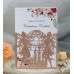 Party Invitation Card Butterfly Faery Greeting Card Laser Cut Glitter Paper